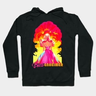 Barbie x Oppenheimer mashup Hoodie